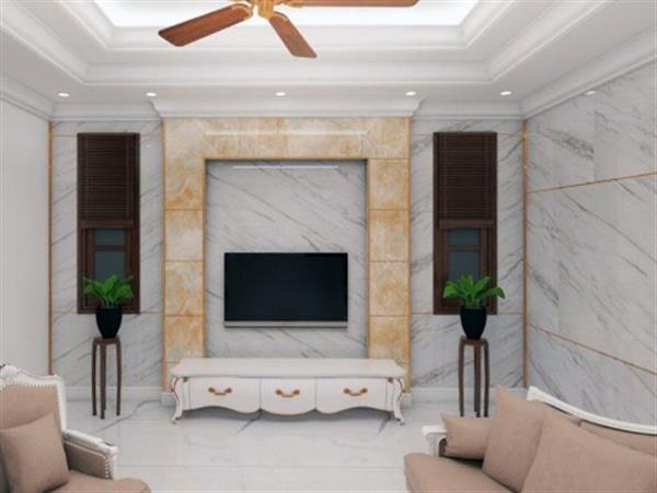 Interior decoration PVC marble sheet